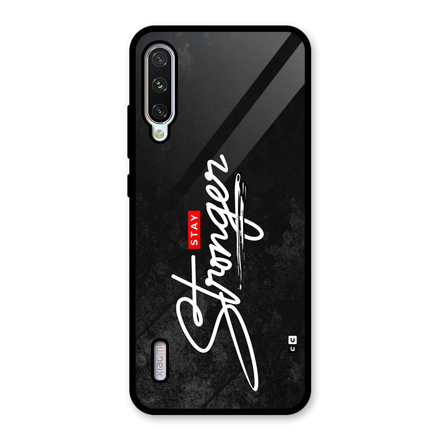 Stay Stronger Glass Back Case for Mi A3