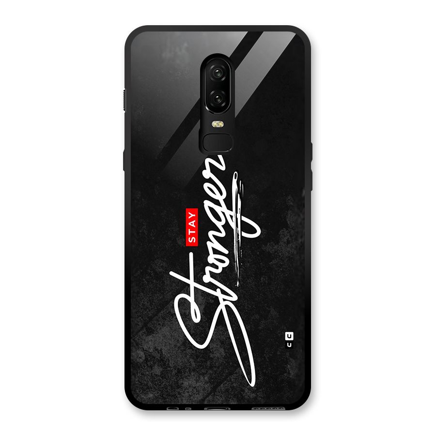 Stay Stronger Glass Back Case for OnePlus 6