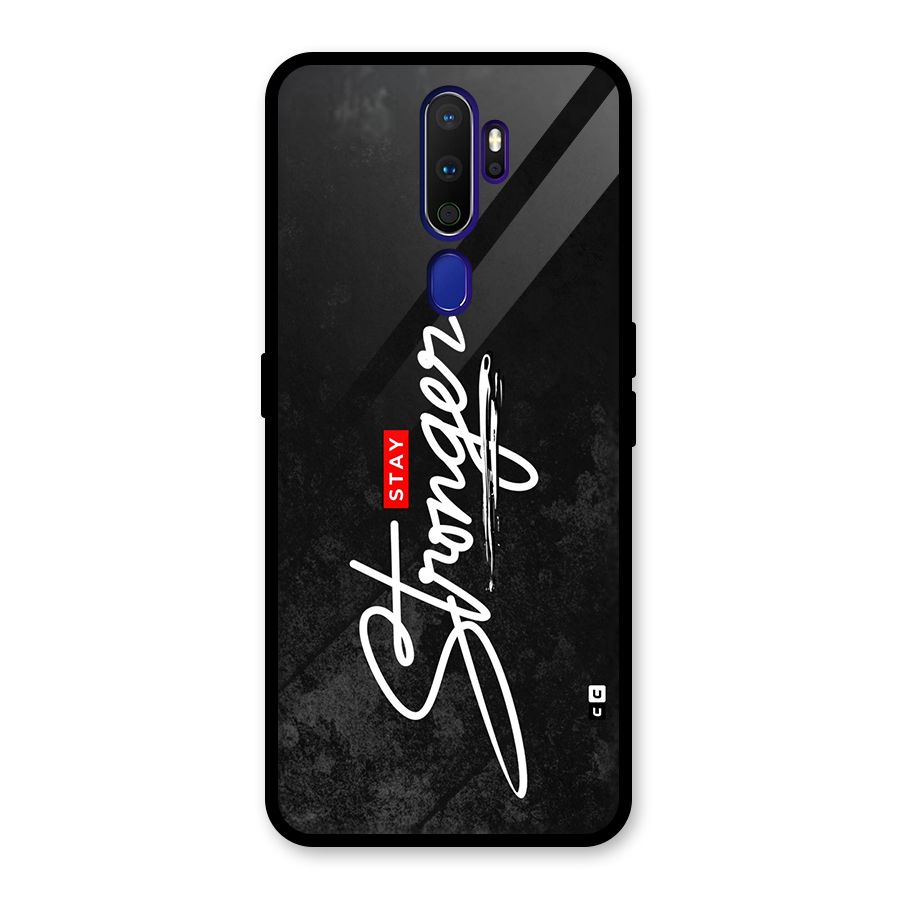 Stay Stronger Glass Back Case for Oppo A9 (2020)