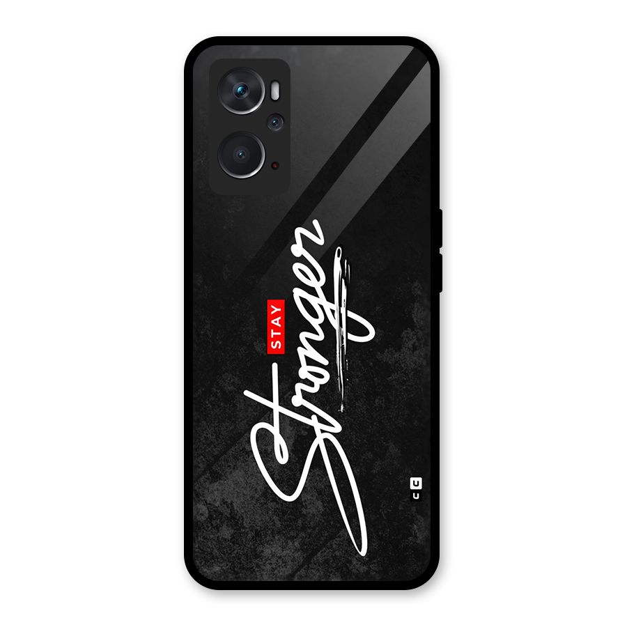 Stay Stronger Glass Back Case for Oppo K10 4G