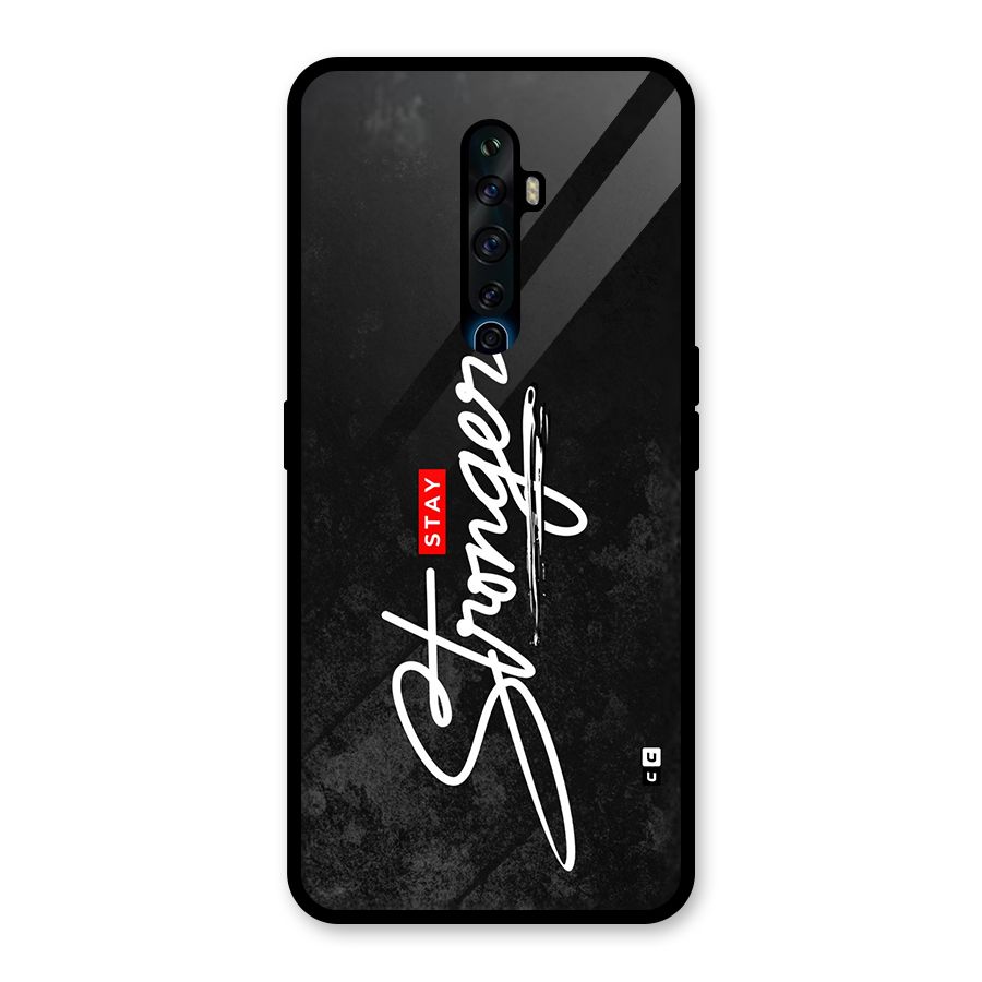 Stay Stronger Glass Back Case for Oppo Reno2 Z