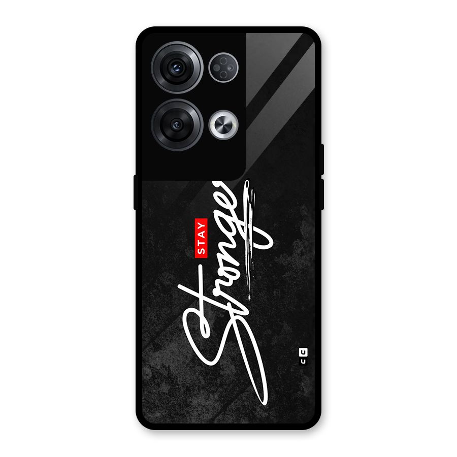 Stay Stronger Glass Back Case for Oppo Reno8 Pro 5G