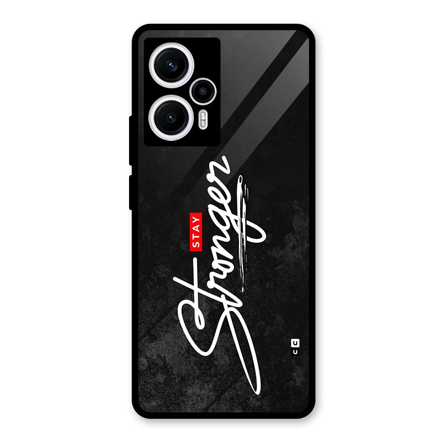Stay Stronger Glass Back Case for Poco F5