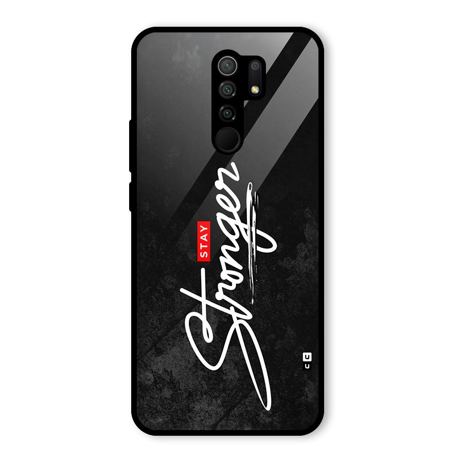 Stay Stronger Glass Back Case for Poco M2