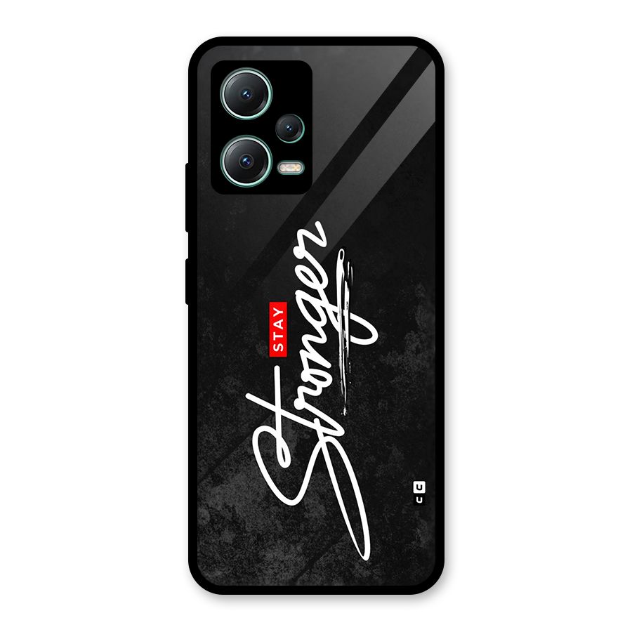 Stay Stronger Glass Back Case for Poco X5
