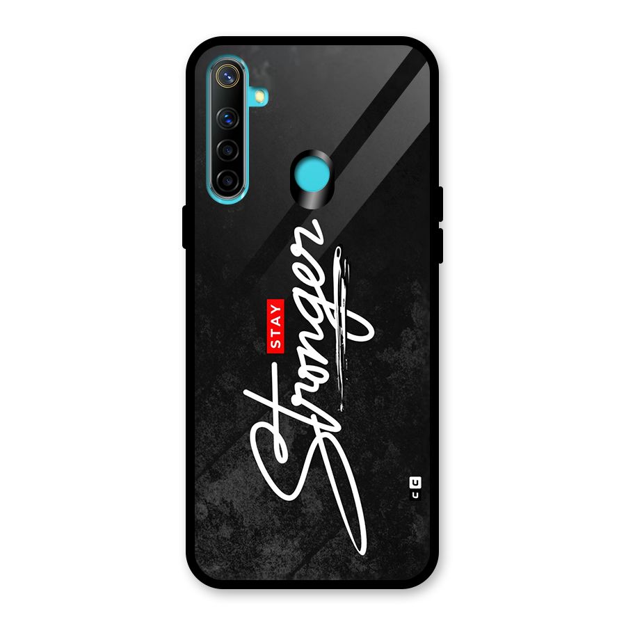 Stay Stronger Glass Back Case for Realme 5