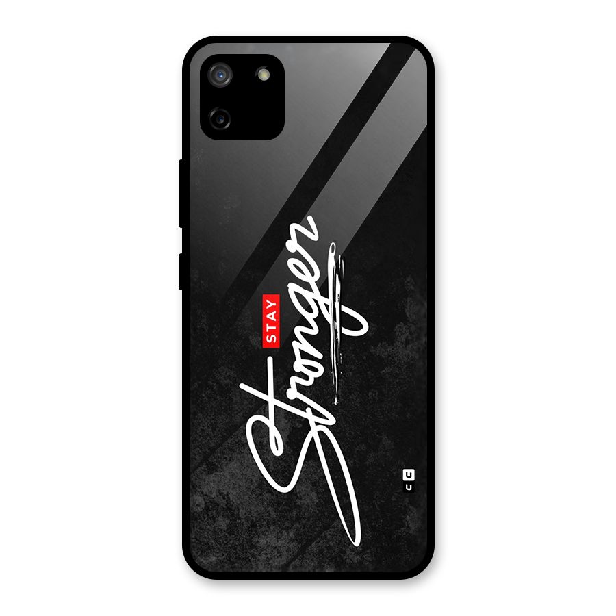 Stay Stronger Glass Back Case for Realme C11