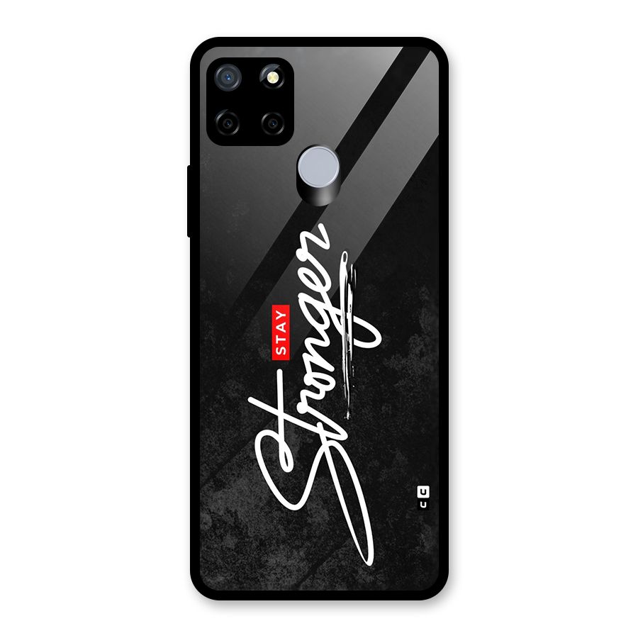 Stay Stronger Glass Back Case for Realme C12