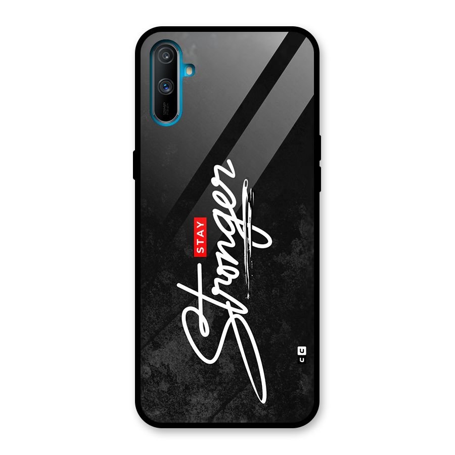 Stay Stronger Glass Back Case for Realme C3