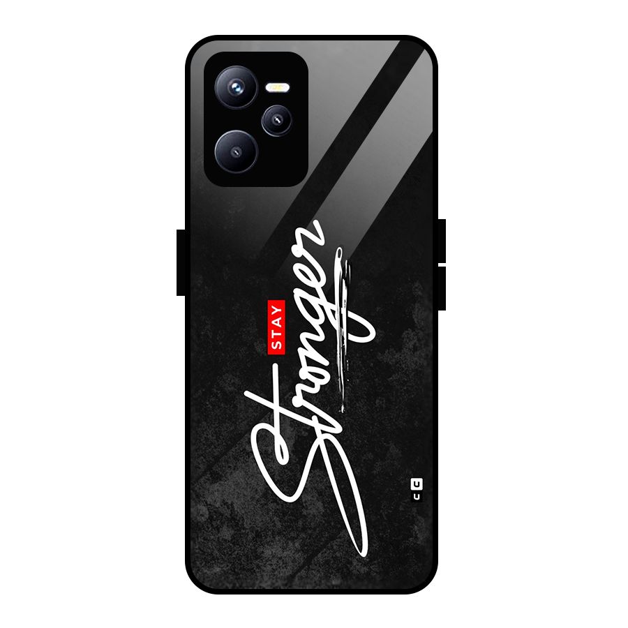 Stay Stronger Glass Back Case for Realme C35