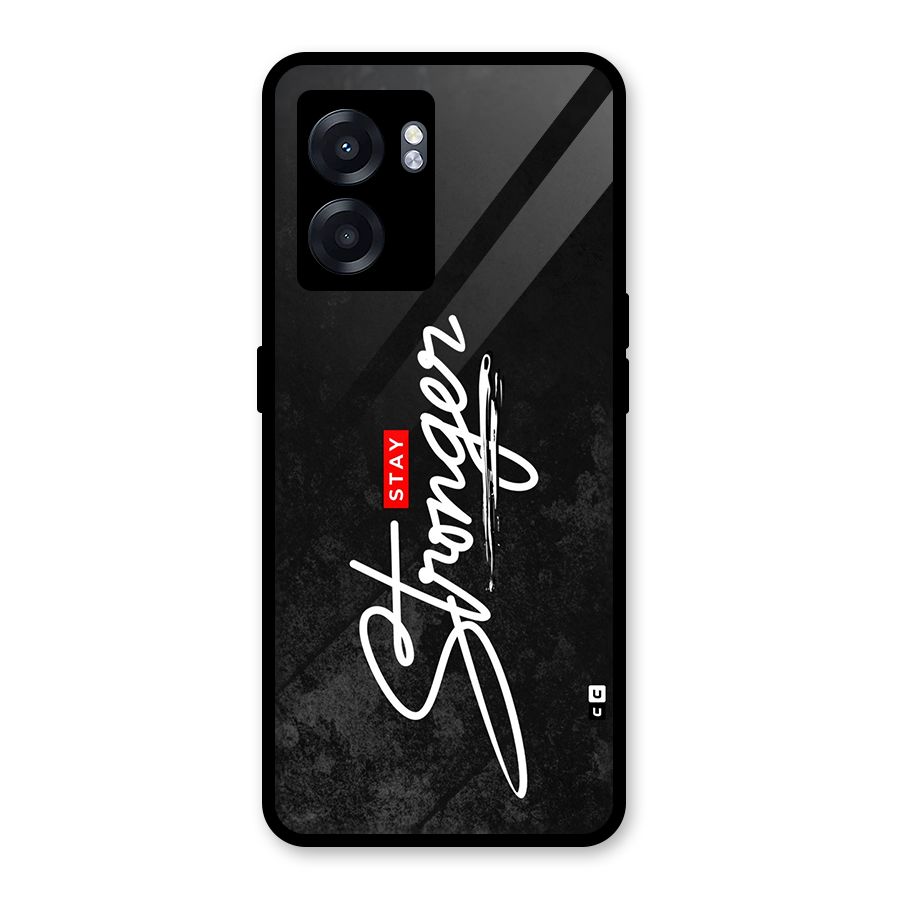 Stay Stronger Glass Back Case for Realme Narzo 50 5G