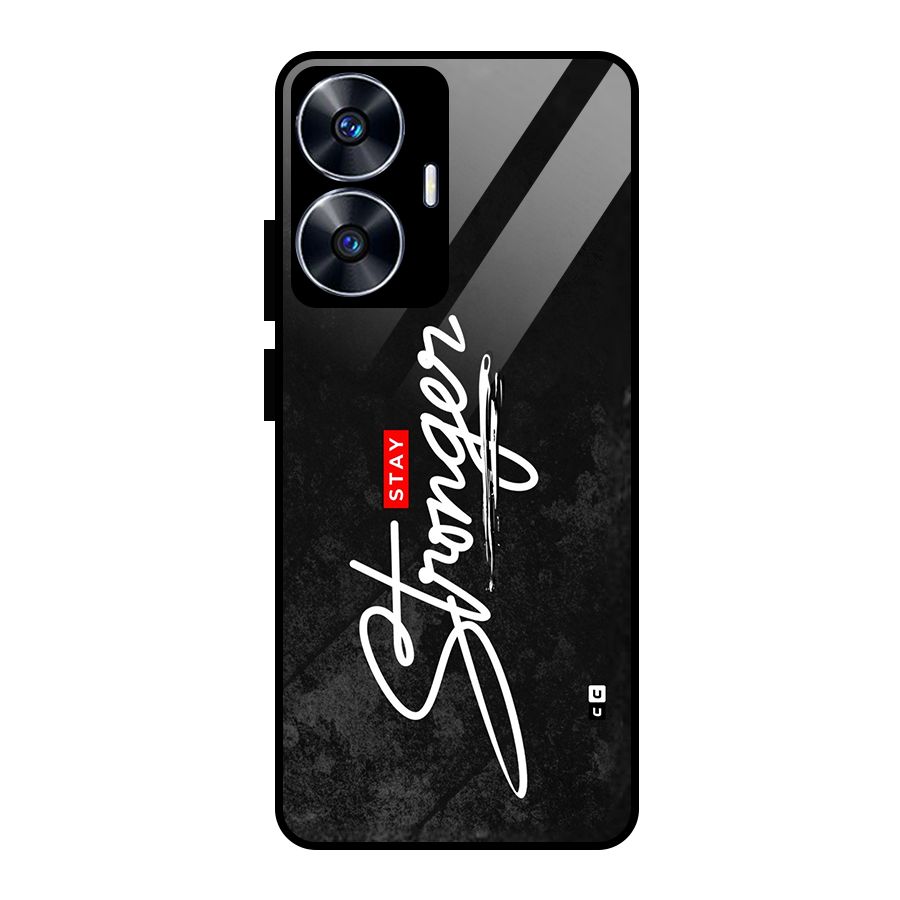 Stay Stronger Glass Back Case for Realme Narzo N55