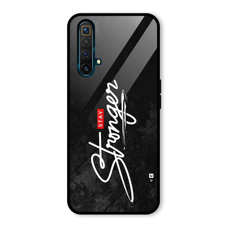 Stay Stronger Glass Back Case for Realme X3 SuperZoom