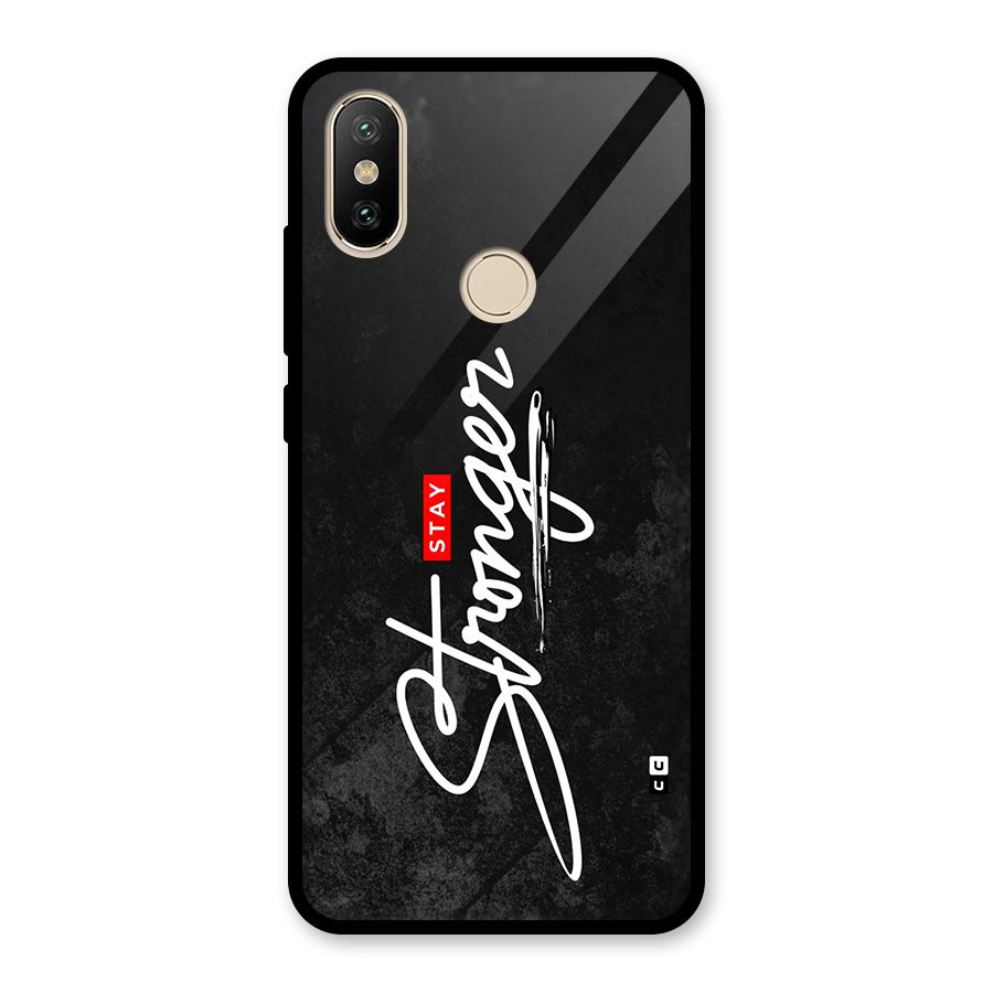 Stay Stronger Glass Back Case for Redmi A2