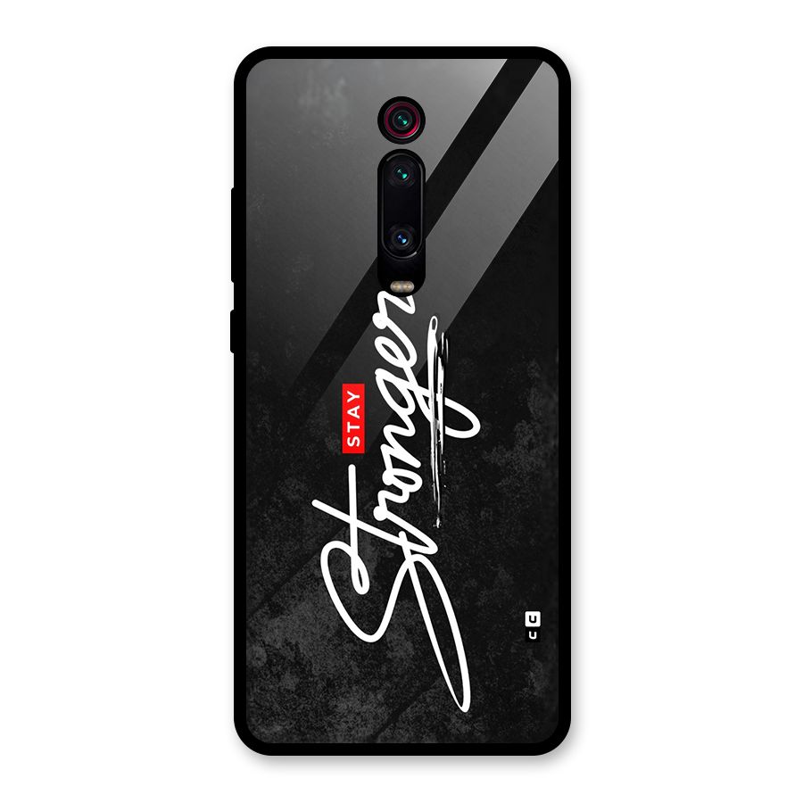 Stay Stronger Glass Back Case for Redmi K20
