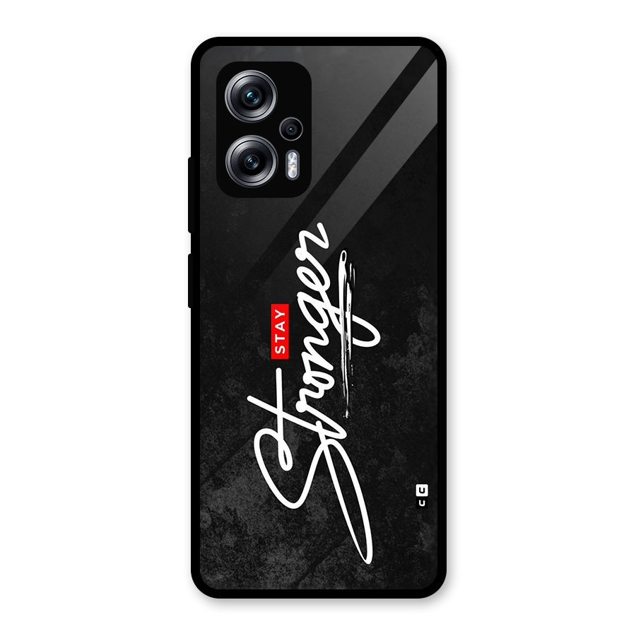 Stay Stronger Glass Back Case for Redmi K50i