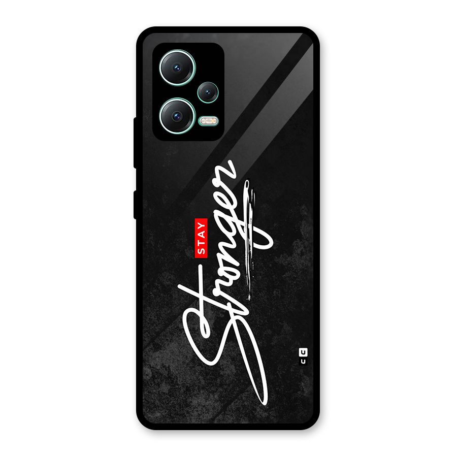 Stay Stronger Glass Back Case for Redmi Note 12 5G