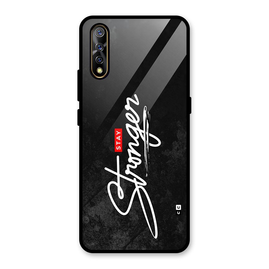 Stay Stronger Glass Back Case for Vivo S1