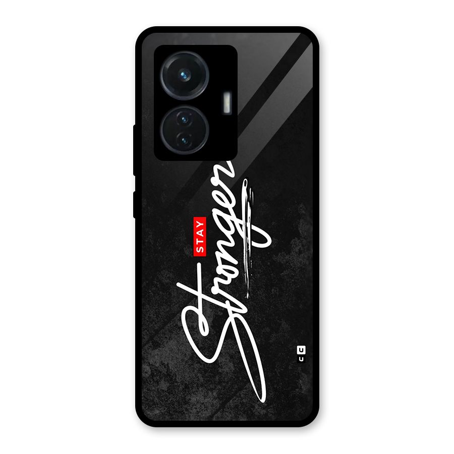 Stay Stronger Glass Back Case for Vivo T1 44W