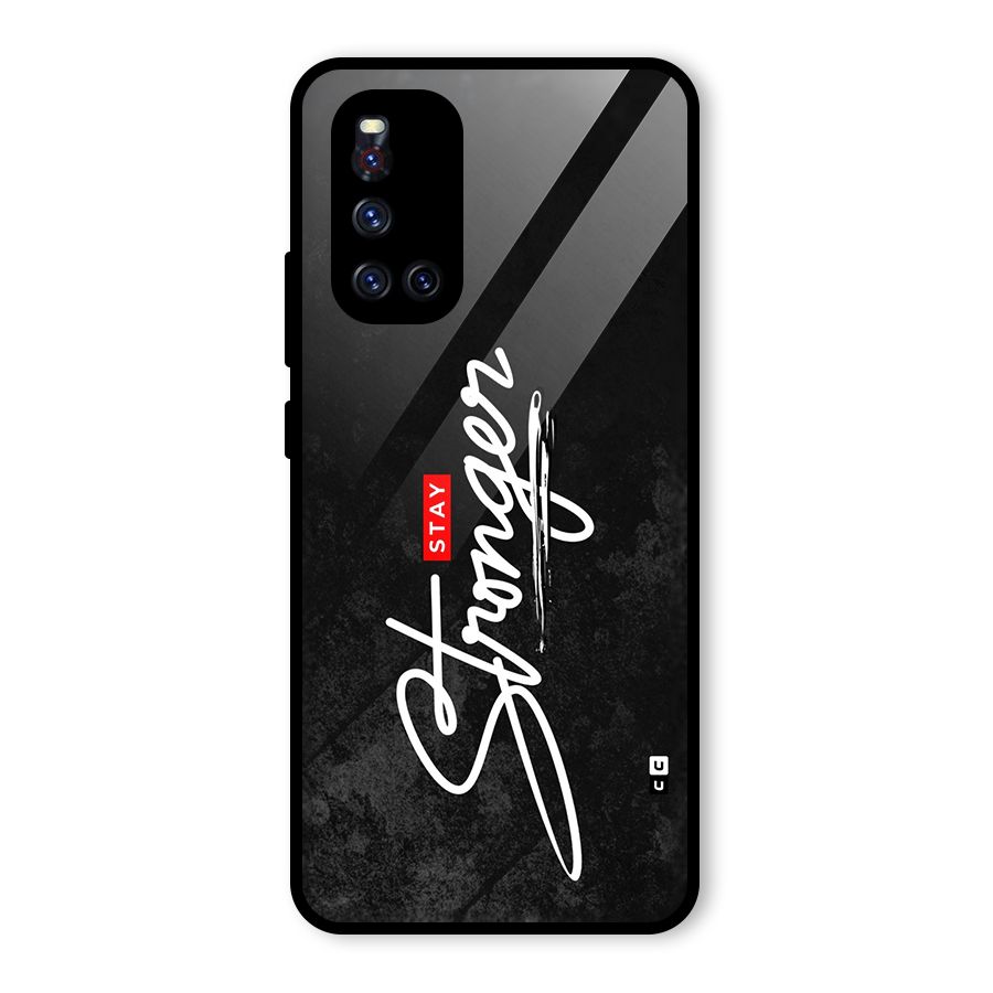 Stay Stronger Glass Back Case for Vivo V19