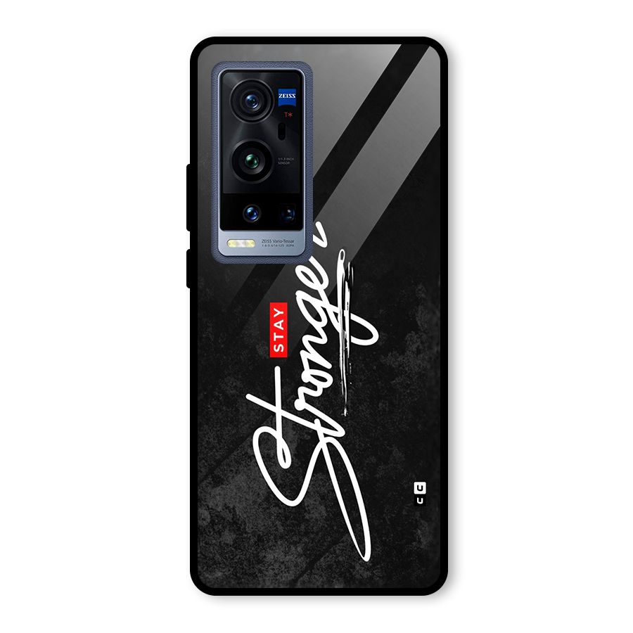 Stay Stronger Glass Back Case for Vivo X60 Pro Plus