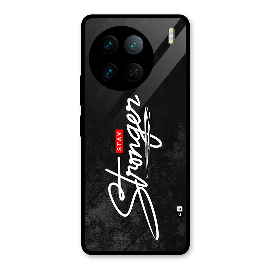 Stay Stronger Glass Back Case for Vivo X90 Pro
