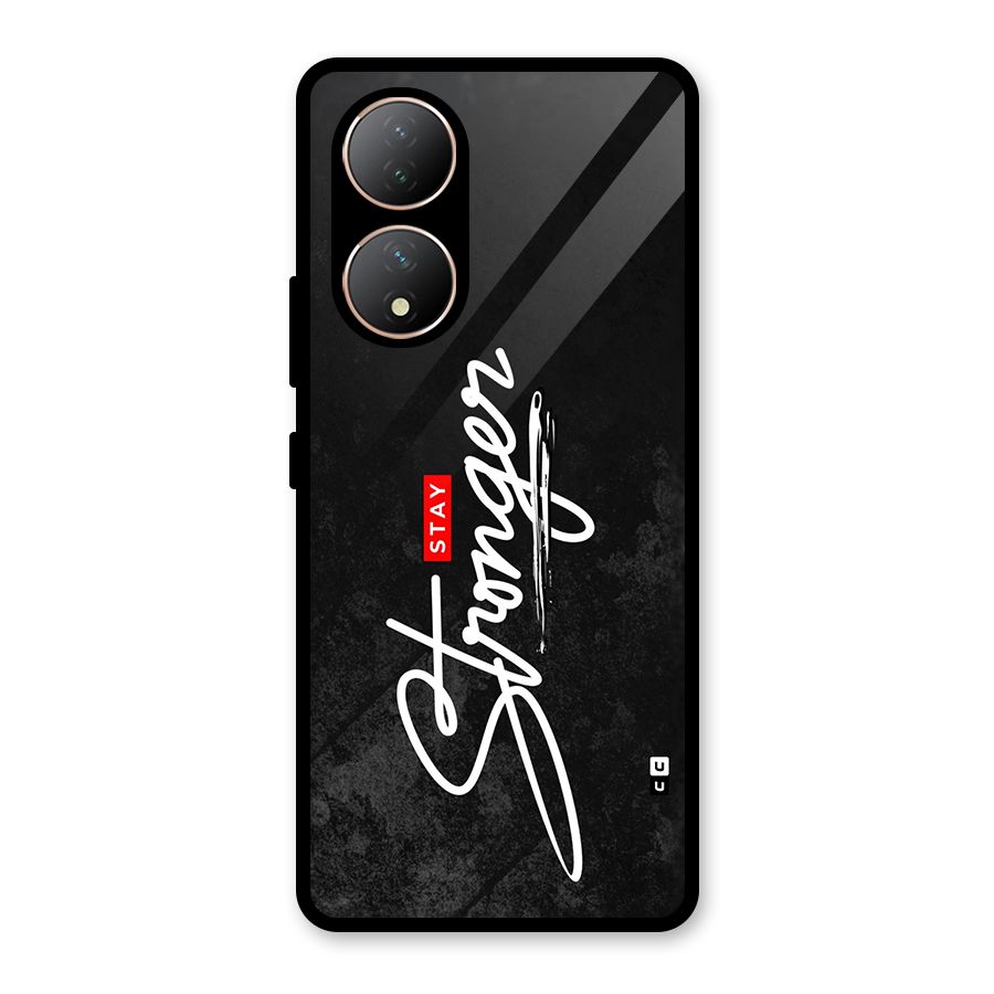 Stay Stronger Glass Back Case for Vivo Y100A