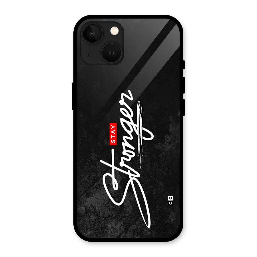 Stay Stronger Glass Back Case for iPhone 13