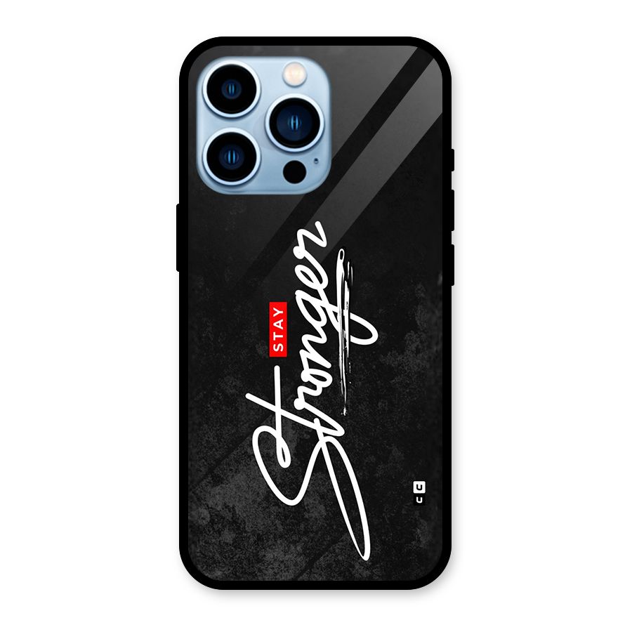 Stay Stronger Glass Back Case for iPhone 13 Pro