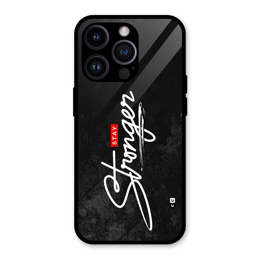 Stay Stronger Glass Back Case for iPhone 14 Pro