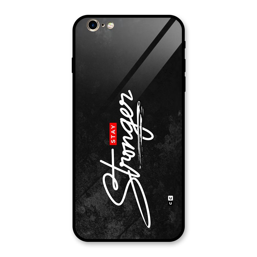 Stay Stronger Glass Back Case for iPhone 6 Plus 6S Plus