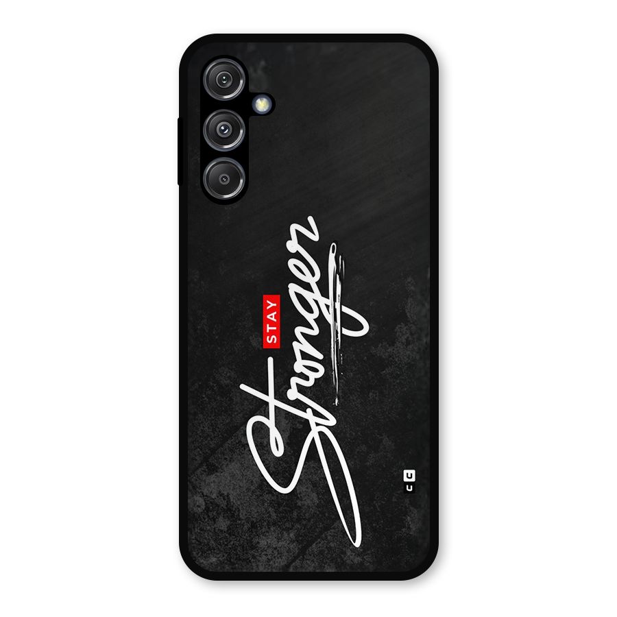 Stay Stronger Metal Back Case for Galaxy M34 5G