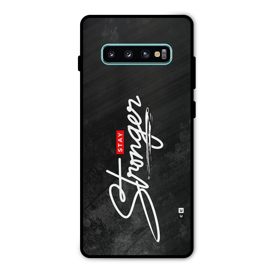 Stay Stronger Metal Back Case for Galaxy S10 Plus