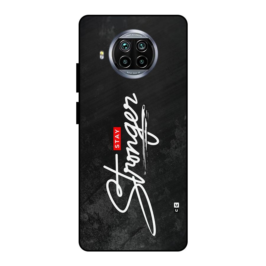 Stay Stronger Metal Back Case for Mi 10i