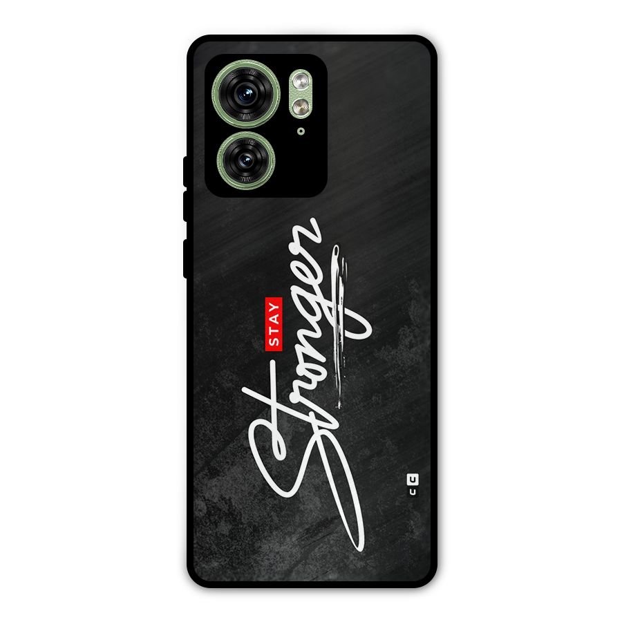 Stay Stronger Metal Back Case for Motorola Edge 40 5G