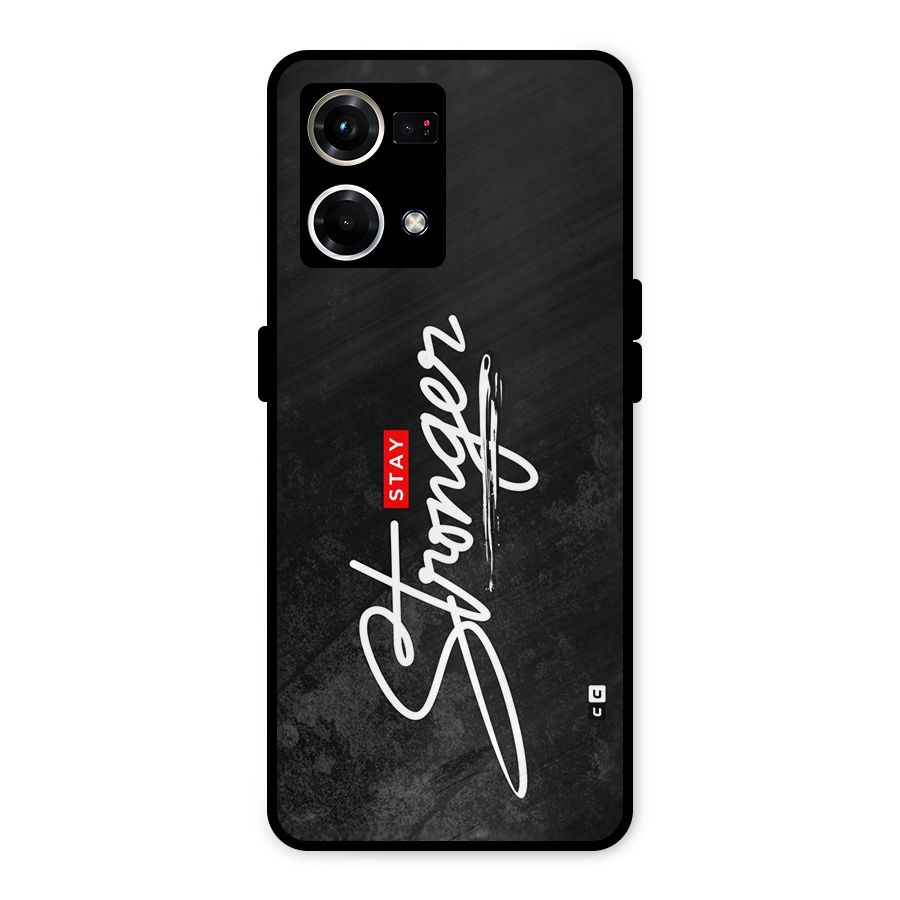 Stay Stronger Metal Back Case for Oppo F21 Pro 4G