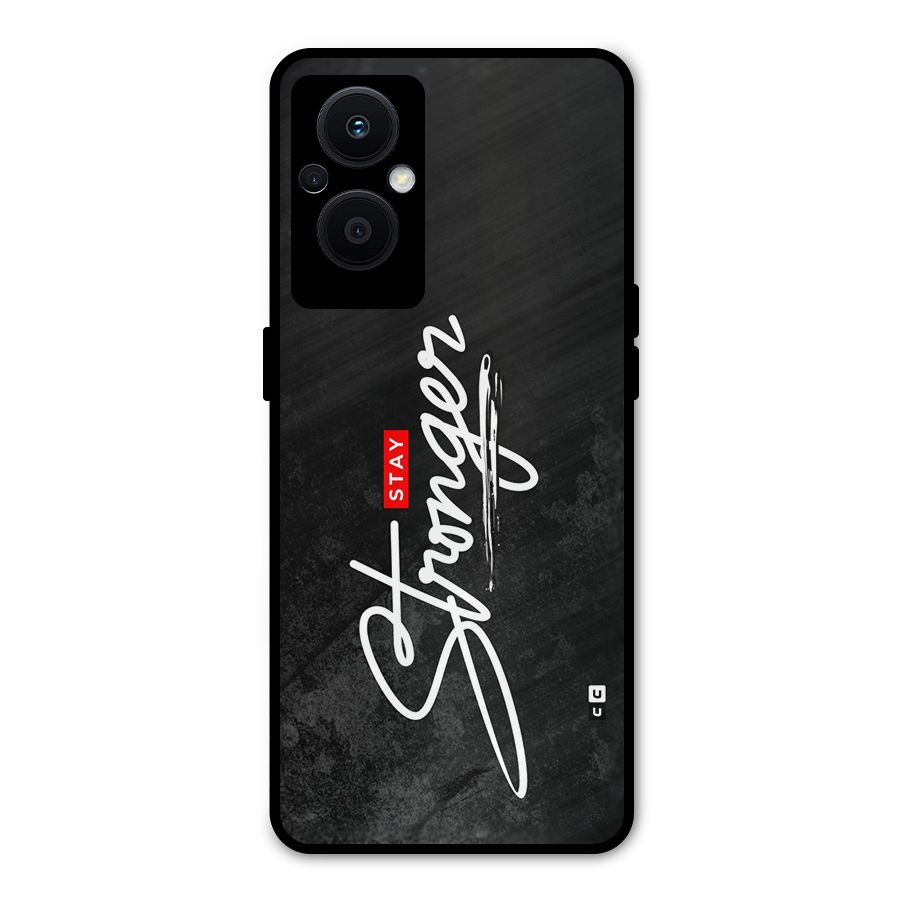Stay Stronger Metal Back Case for Oppo F21 Pro 5G