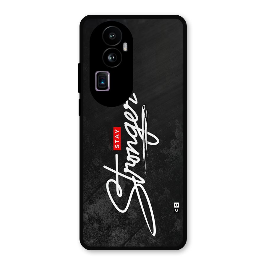 Stay Stronger Metal Back Case for Oppo Reno10 Pro Plus