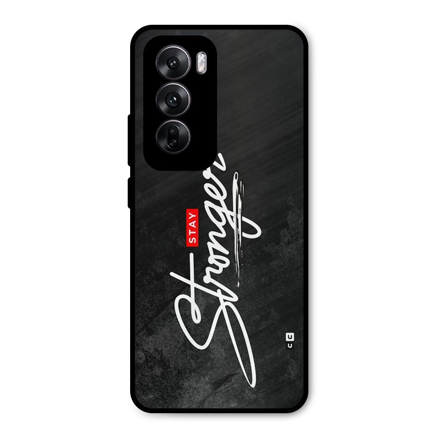 Stay Stronger Metal Back Case for Oppo Reno12