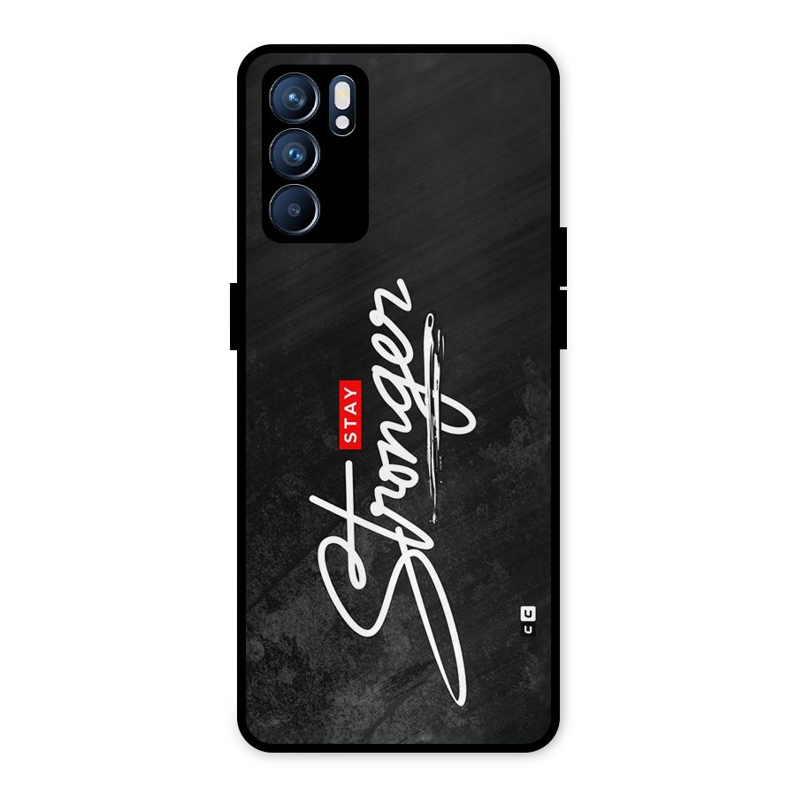 Stay Stronger Metal Back Case for Oppo Reno6 5G