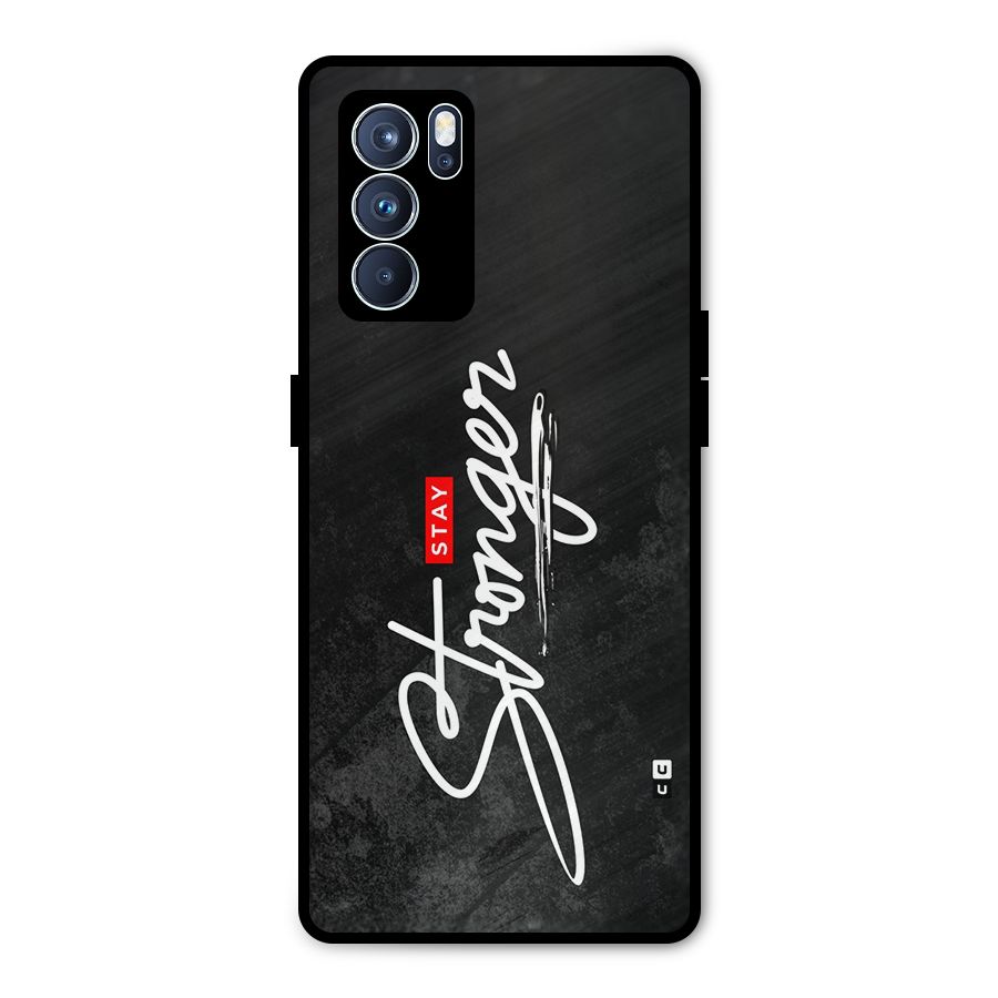 Stay Stronger Metal Back Case for Oppo Reno6 Pro 5G
