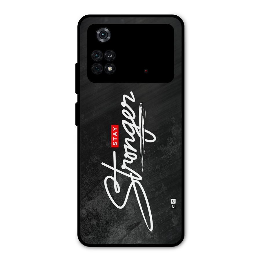 Stay Stronger Metal Back Case for Poco M4 Pro 4G