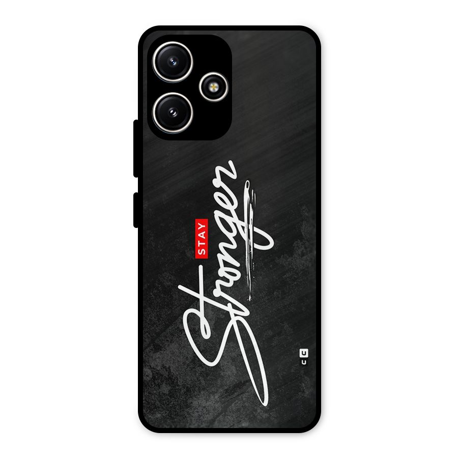 Stay Stronger Metal Back Case for Poco M6 Pro