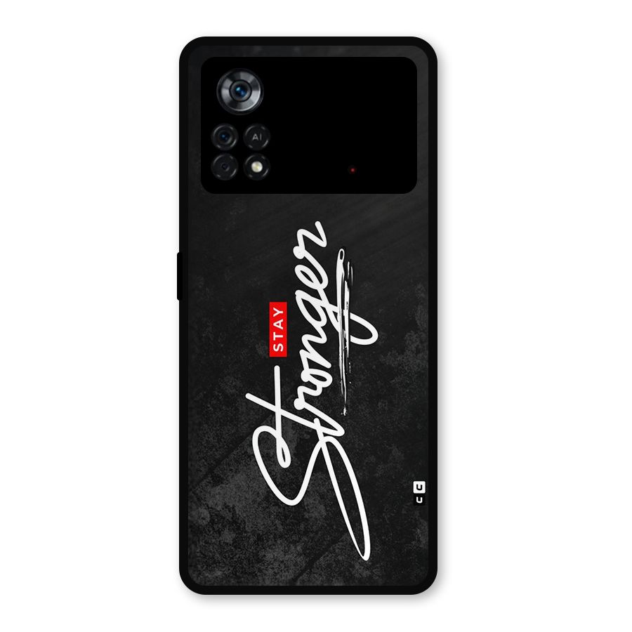 Stay Stronger Metal Back Case for Poco X4 Pro 5G