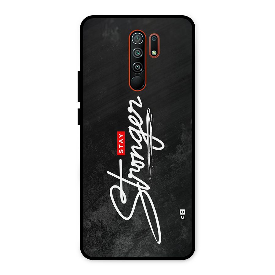Stay Stronger Metal Back Case for Redmi 9 Prime