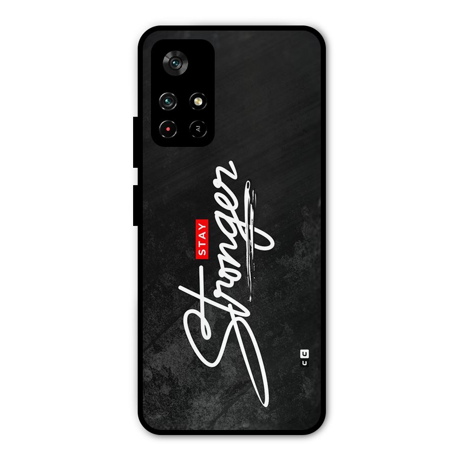 Stay Stronger Metal Back Case for Redmi Note 11T 5G