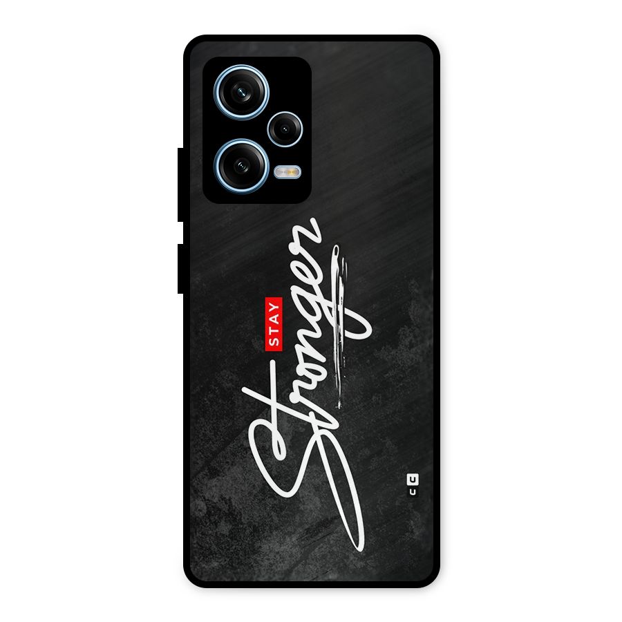 Stay Stronger Metal Back Case for Redmi Note 12 Pro