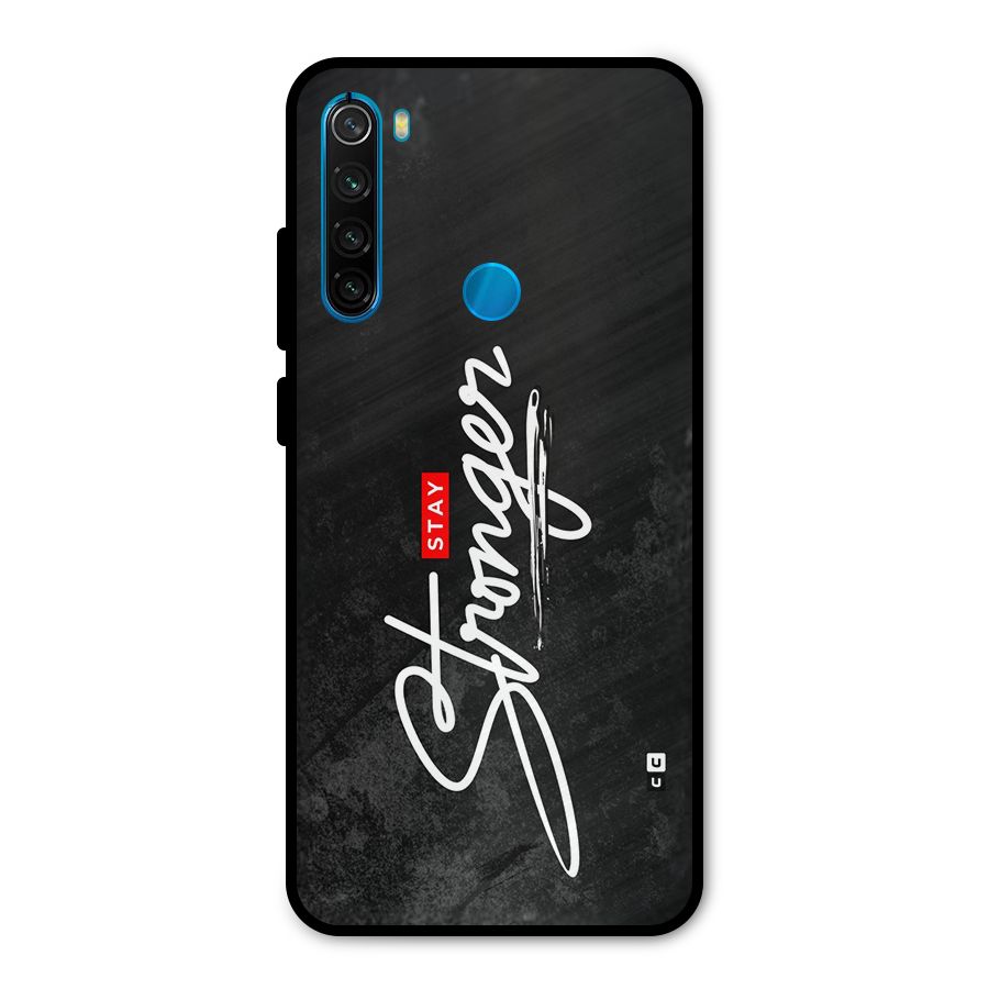 Stay Stronger Metal Back Case for Redmi Note 8