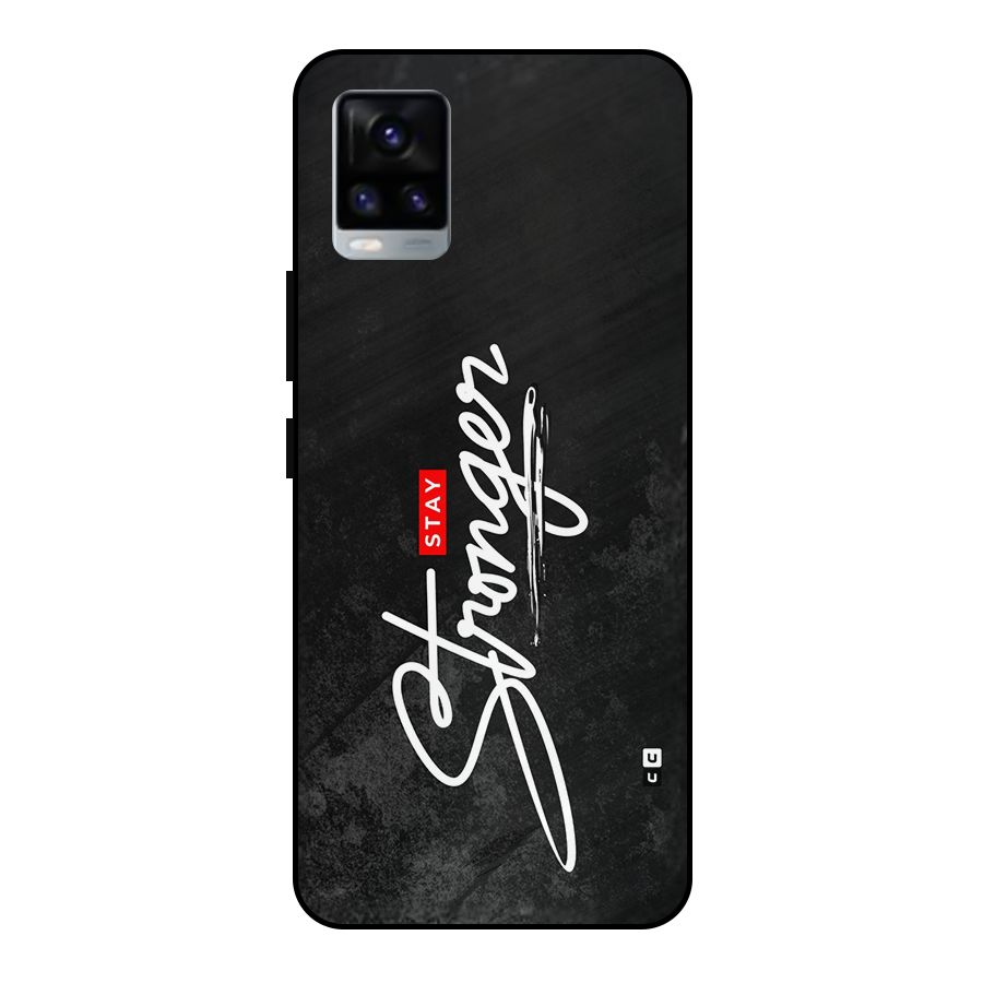 Stay Stronger Metal Back Case for Vivo V20 2021