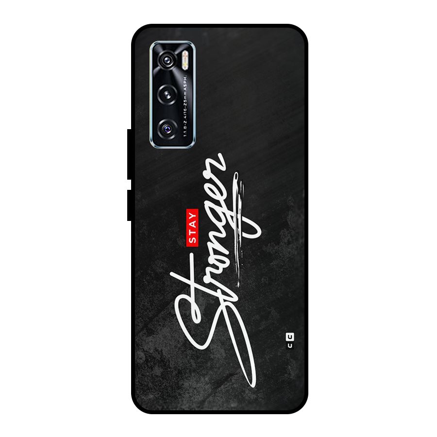 Stay Stronger Metal Back Case for Vivo V20 SE